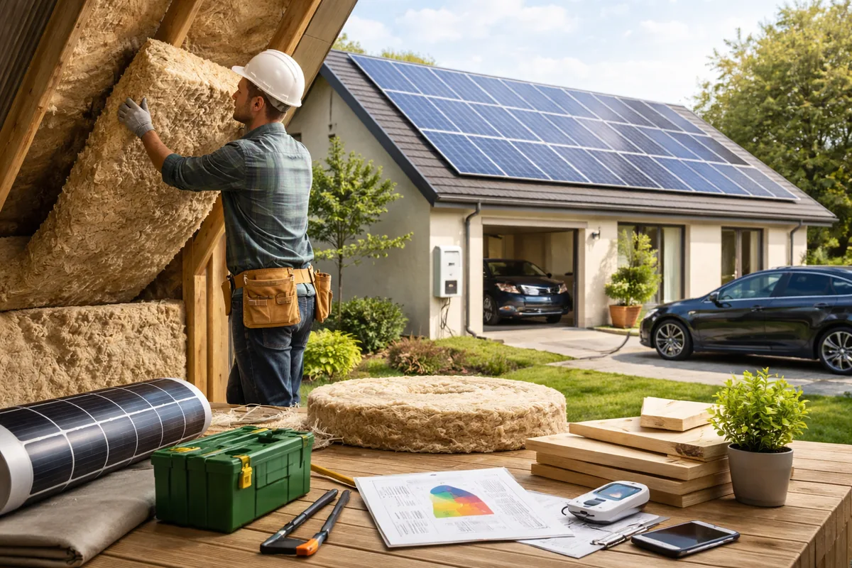 Quels sont les travaux de rénovation énergétique pour réduire votre empreinte carbone
