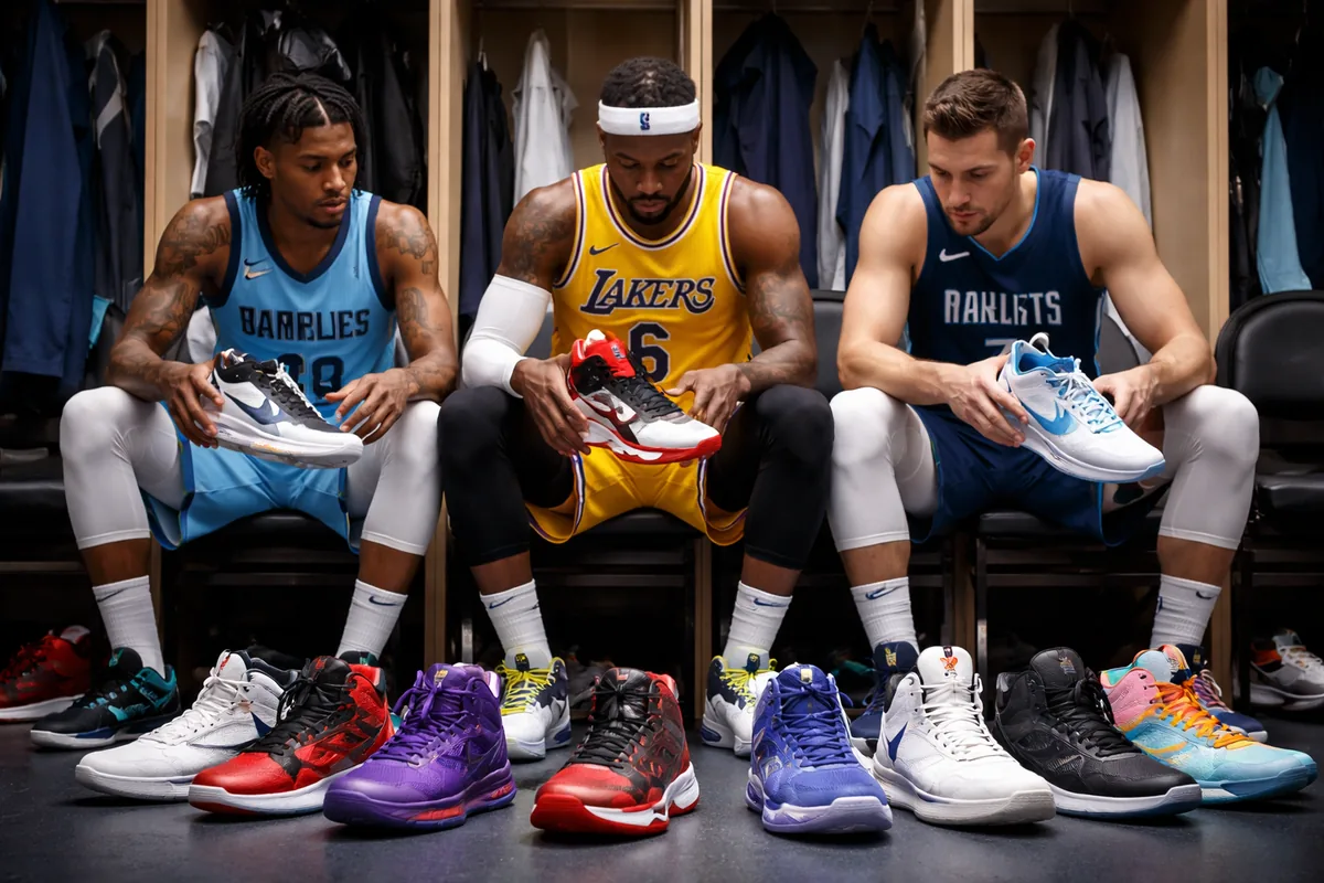 Comment les joueurs de la NBA choisissent-ils leurs baskets en fonction de leur style de jeu ?