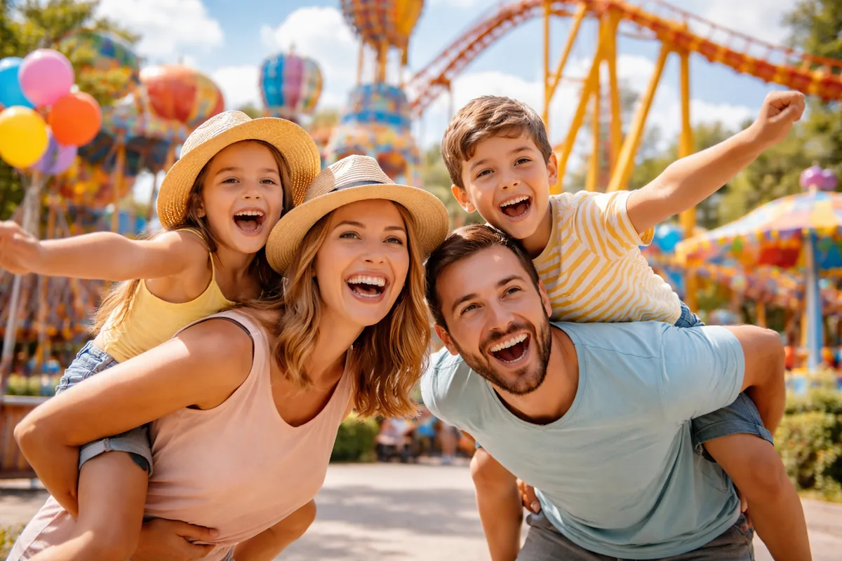 Quelles sont les meilleures activités de loisirs à pratiquer en famille dans les parcs d'attraction ?